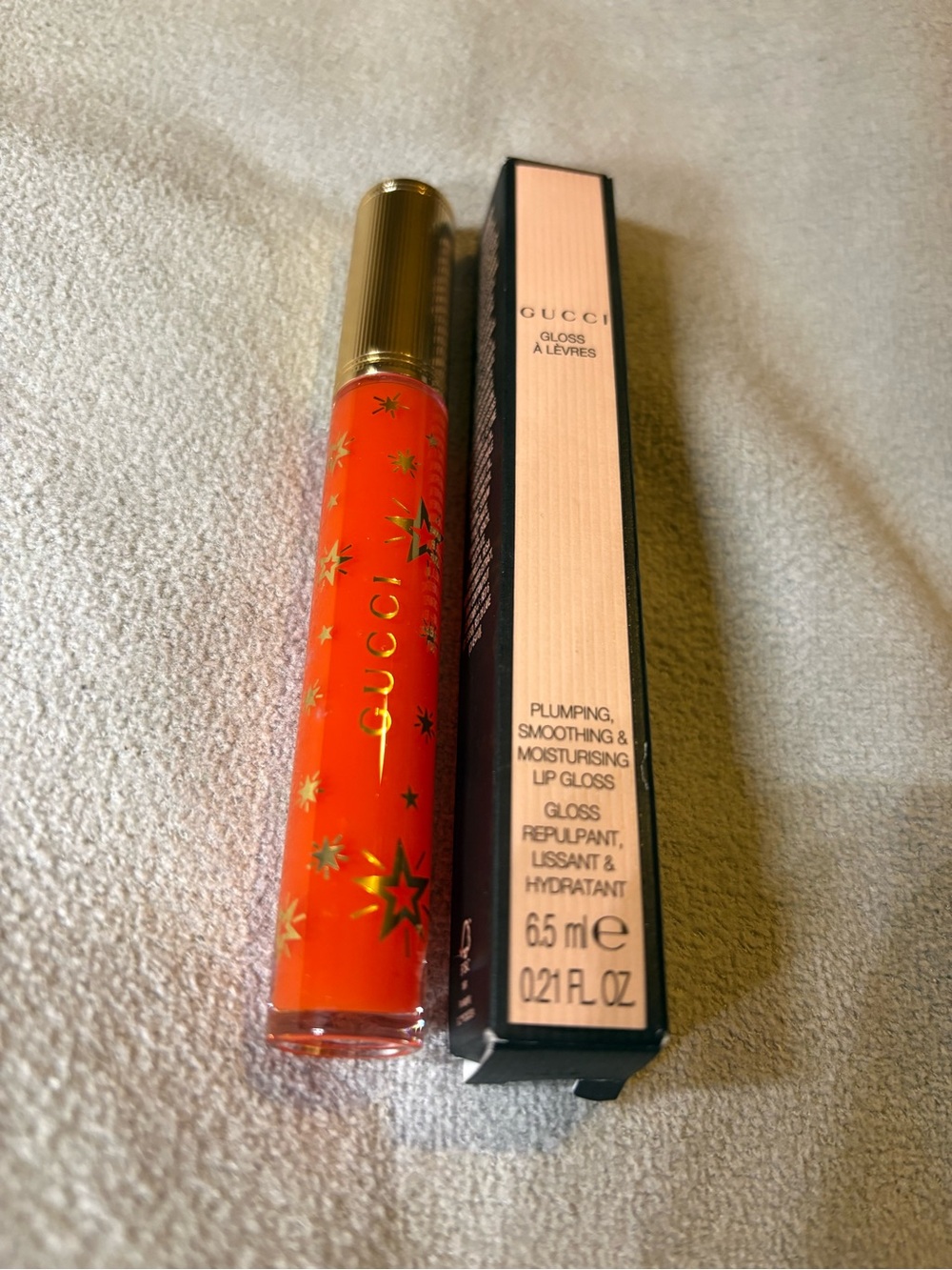 Gucci Plumping Lip Gloss shade Teresenia Red 6.5ml Brand New in Box!!
